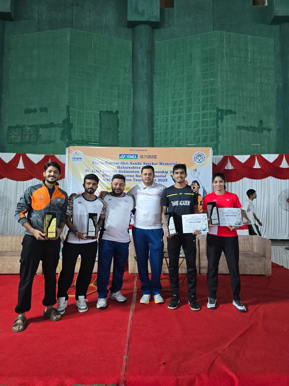 सिनिअर राज्य अजिंक्यपद बॅडमिंटन स्पर्धेत ठाणेकरांचे निर्विवाद वर्चस्व!