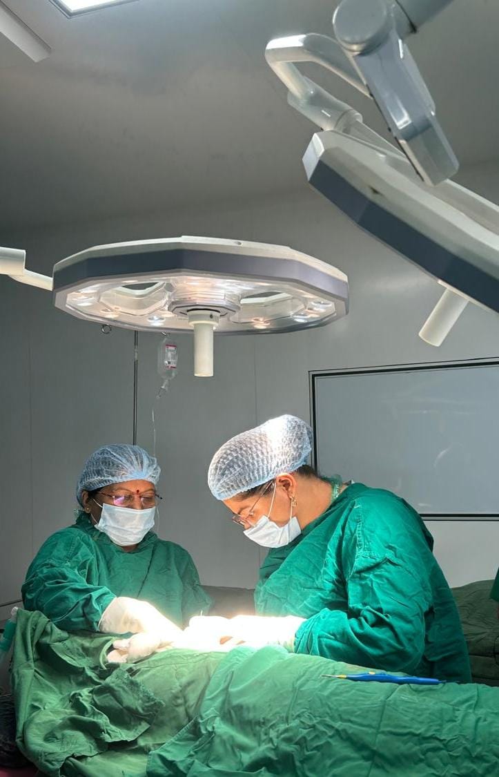 ७८ वर्षांच्या महिलेच्या स्तन कर्करोगाची शस्त्रक्रिया यशस्वी