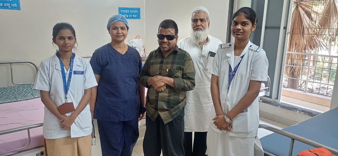 ताहिरच्या अंधारलेल्या जीवनात सिव्हिलने रुग्णालयाने दिला प्रकाश