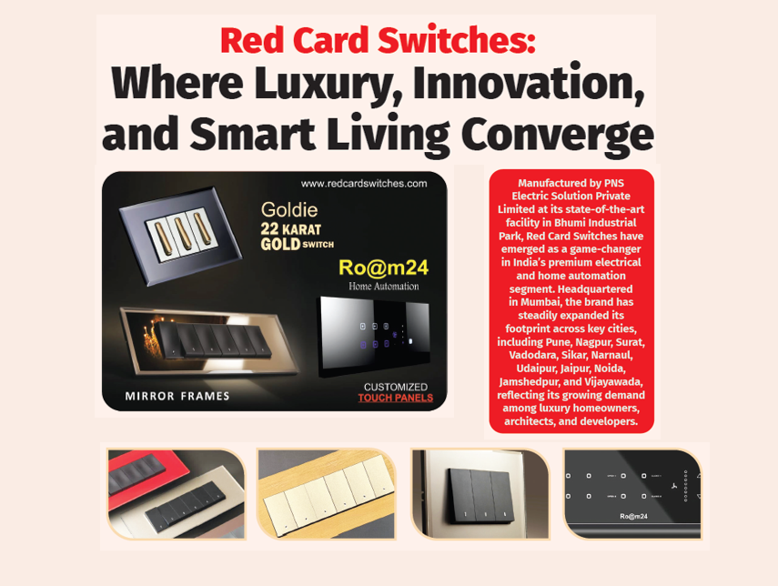 Red Card Switches: Where Luxury, Innovation, and Smart Living Converge