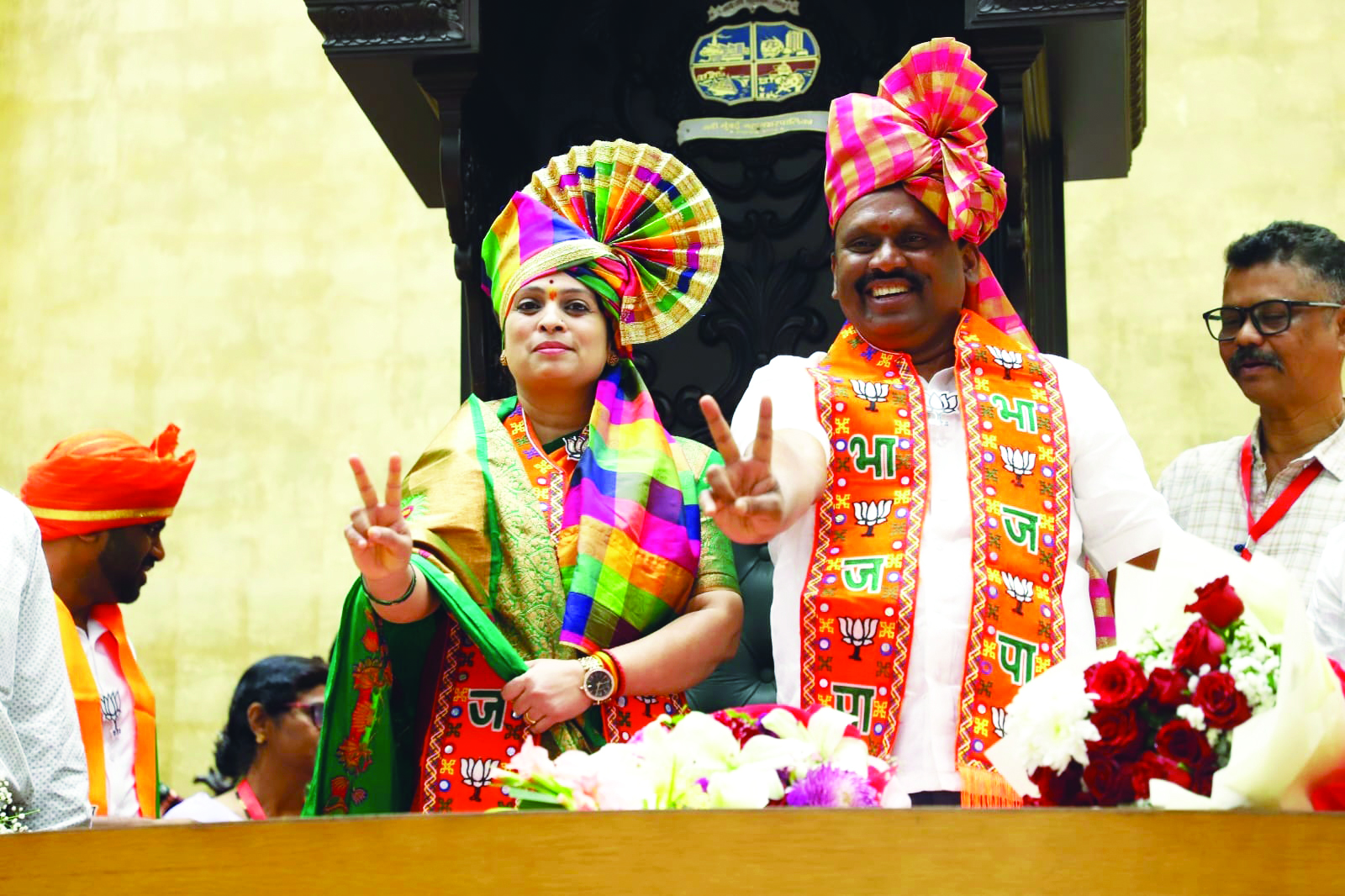 नवी मुंबई महापौरपदी सुजाता पाटील बिनविरोध