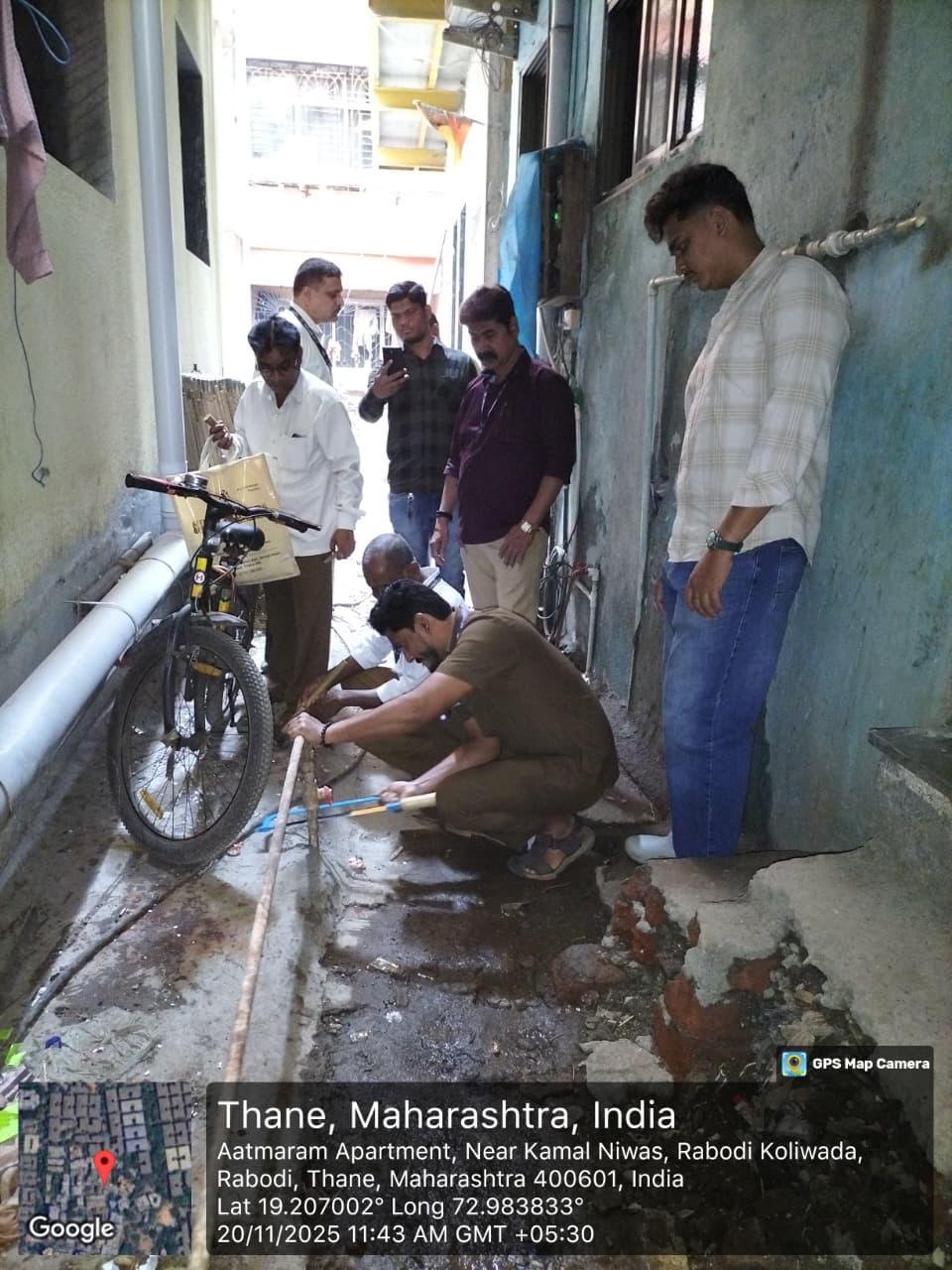 पाणी बिल वसुलीसाठी धडक कारवाई सुरू
