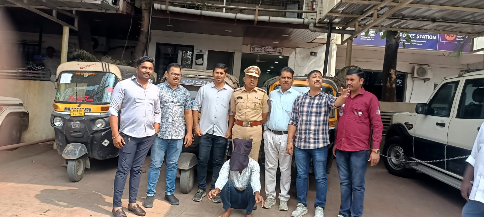 रिक्षा चोराच्या आवळल्या मुसक्या