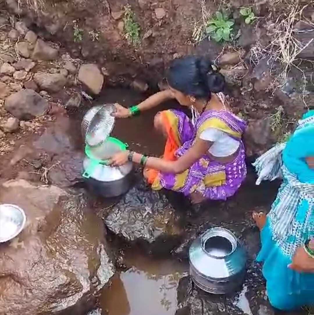 शहापुरात हजारो आदिवासी भगिनींची पाण्यासाठी वणवण