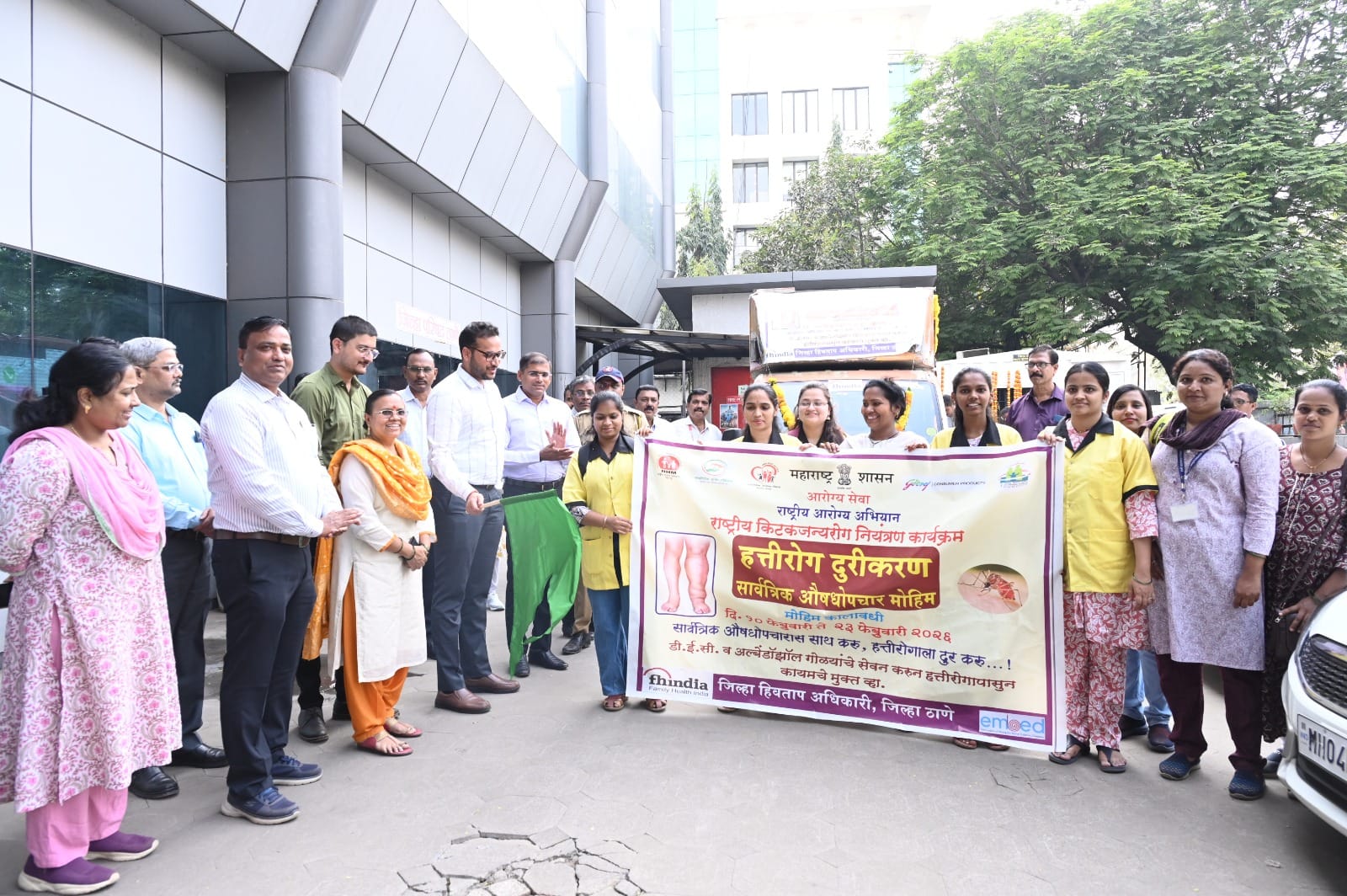 जिल्ह्यात हत्तीरोगाचा सर्वाधिक प्रादुर्भाव भिवंडी तालुक्यात