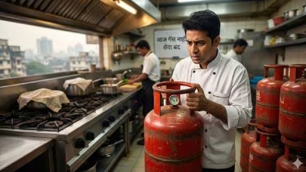 ठाण्यातील हॉटेल व्यवसाय 'गॅसवर'