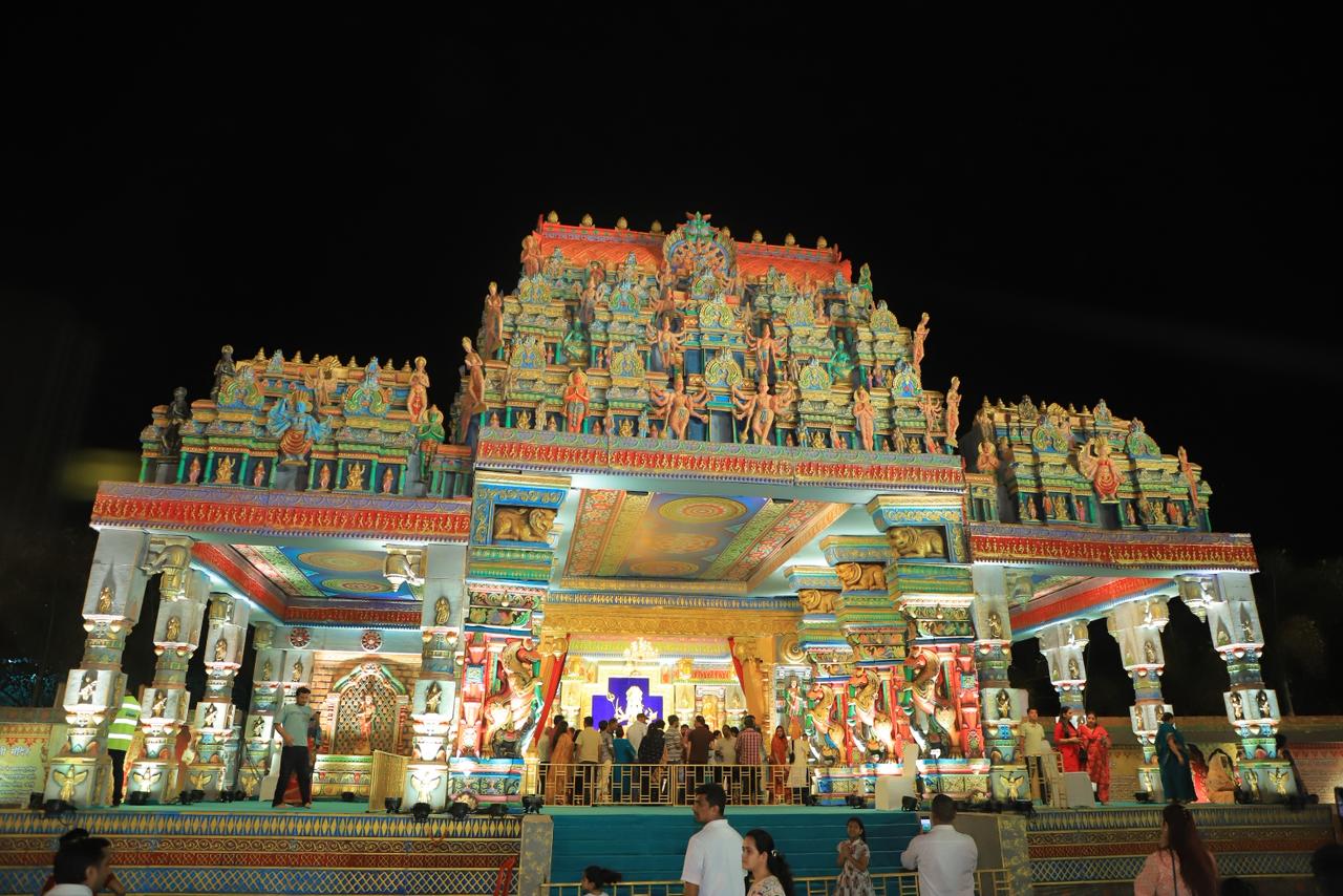 मीरा-भाईंदरमध्ये दक्षिणात्य स्थापत्यशैलीचे मंदिर