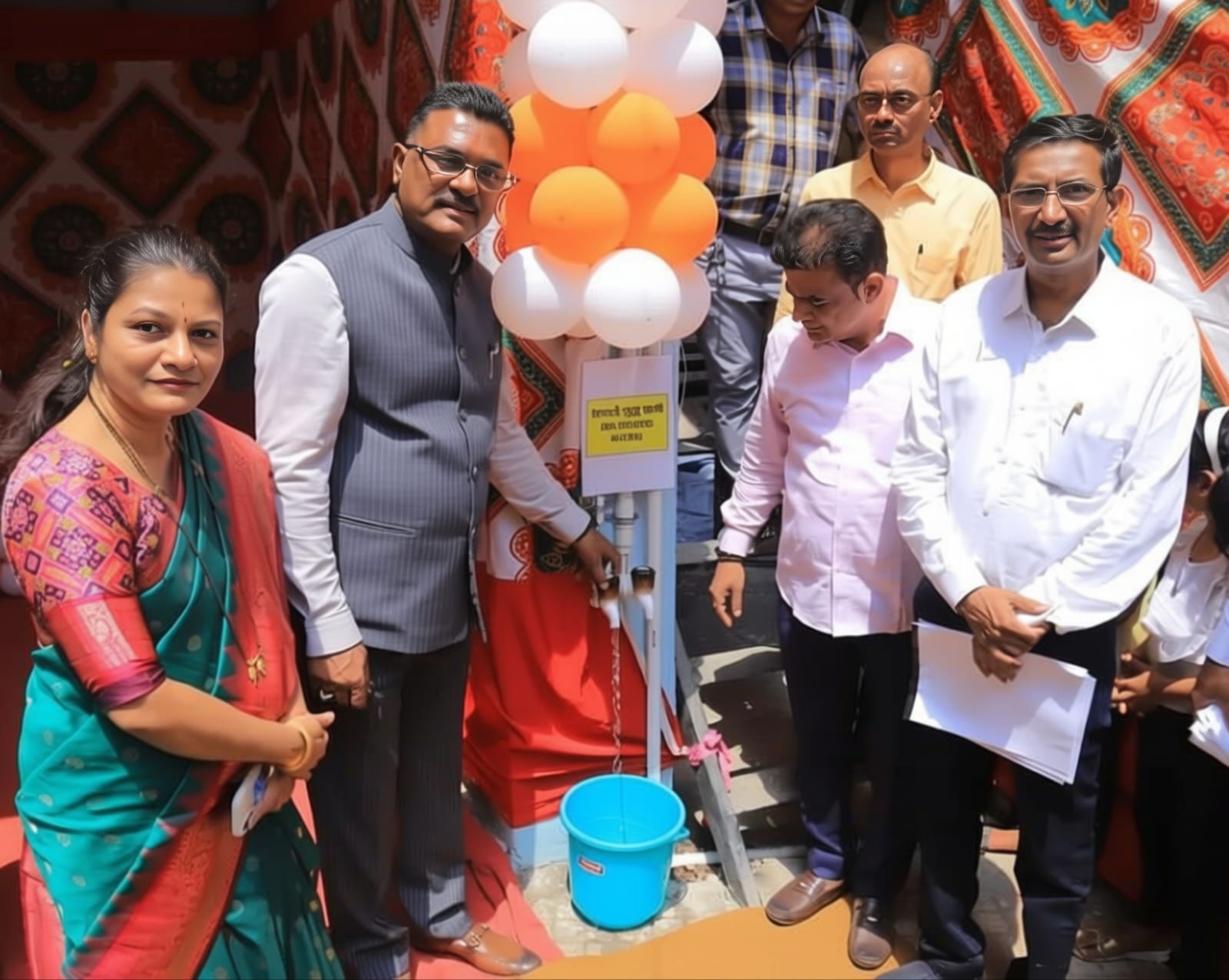 जुन्या विहिरींचे पुनरुज्जीवन; आर.ओ. प्लांटद्वारे पाणी वितरण