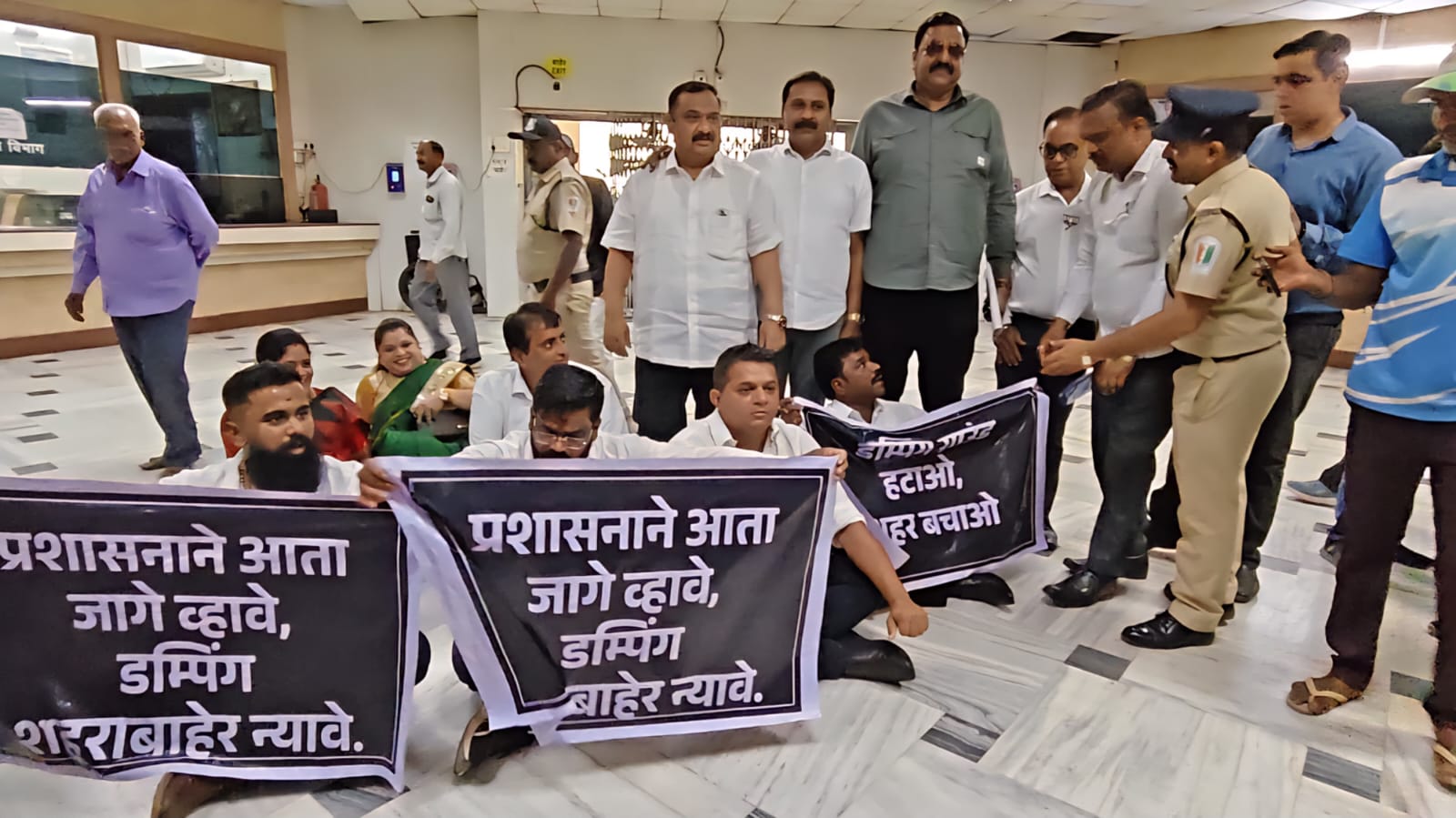 डम्पिंग ग्राऊंडच्या मुद्द्यावरून सेना-भाजपात धुमसली आग