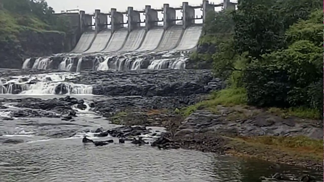 बारवी धरणाची पाणी पातळी खालावली