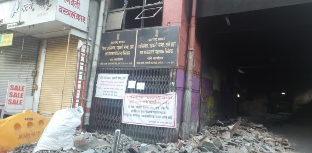 गावदेवी मंडई इमारतीतील सरकारी कार्यालयांचे स्थलांतर