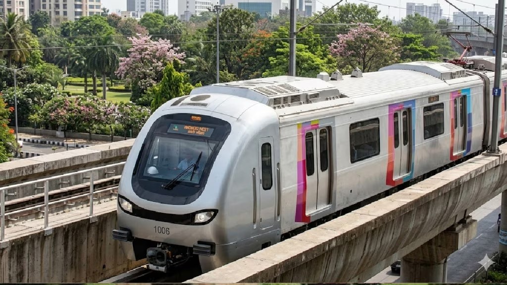 ठाणे-धामणकर नाकादरम्यान वर्षअखेर धावणार मेट्रो