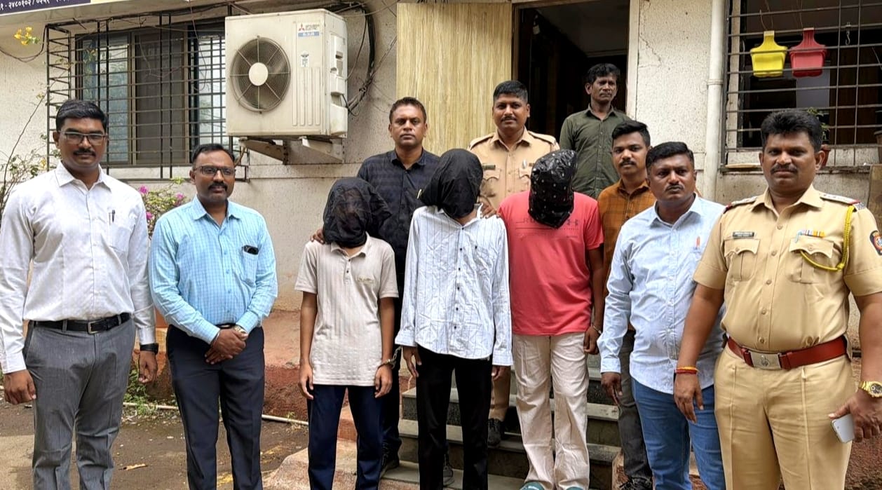 ज्येष्ठाची सोन्याची चेन लुटणारी टोळी जेरबंद