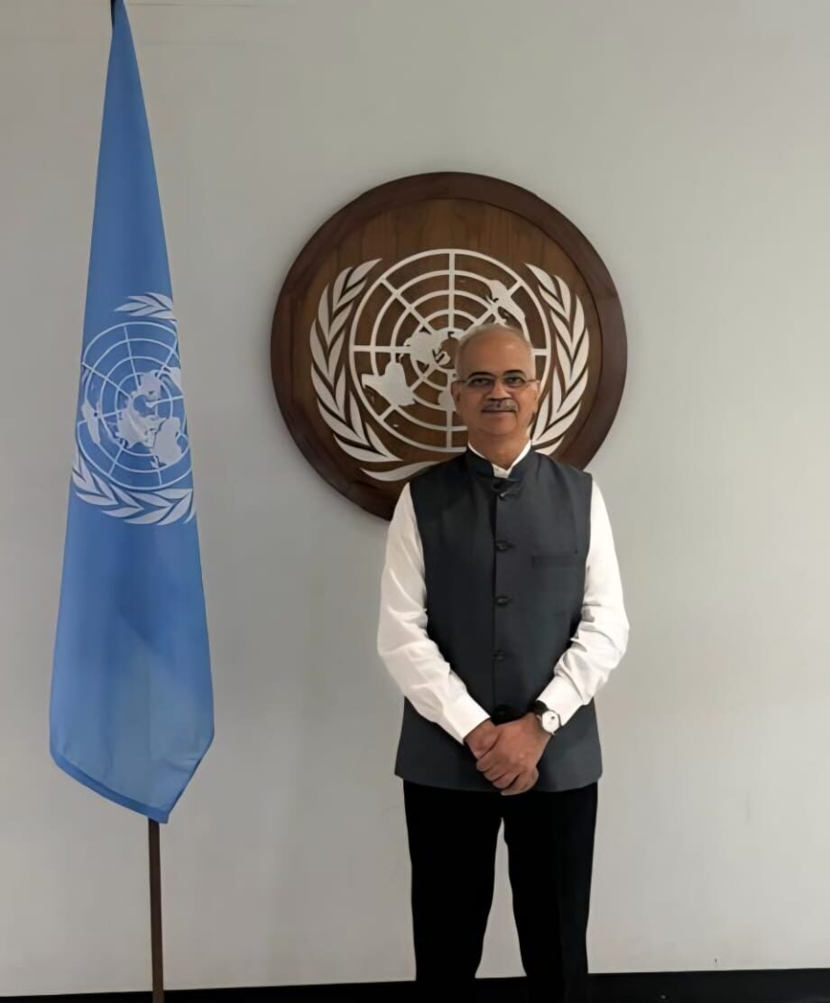 संयुक्त राष्ट्रांच्या महासभेत टीजेएसबीचे अध्यक्ष शरद गांगल यांचा सहभाग