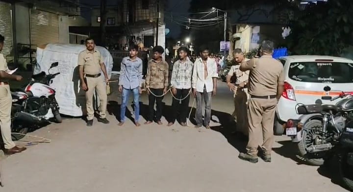 स्कॉर्पिओला कट मारण्याच्या वादातून गोळीबार