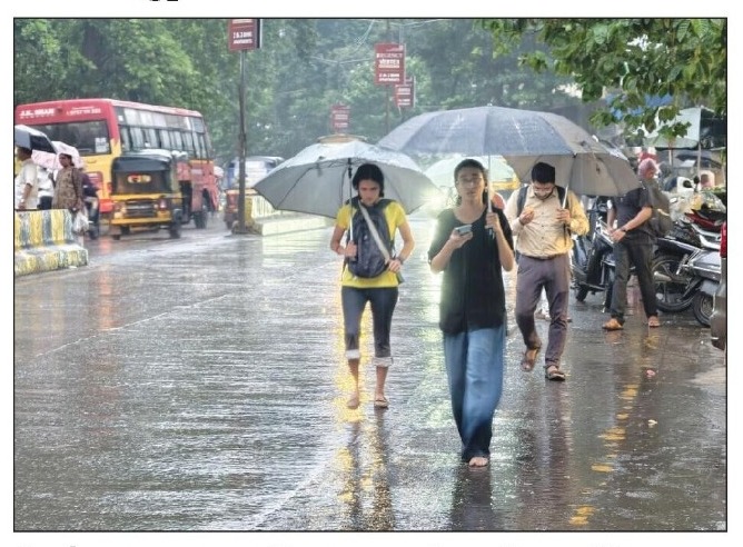 मान्सूनचे जोरदार आगमन; दोन दिवसांत महाराष्ट्र व्यापणार