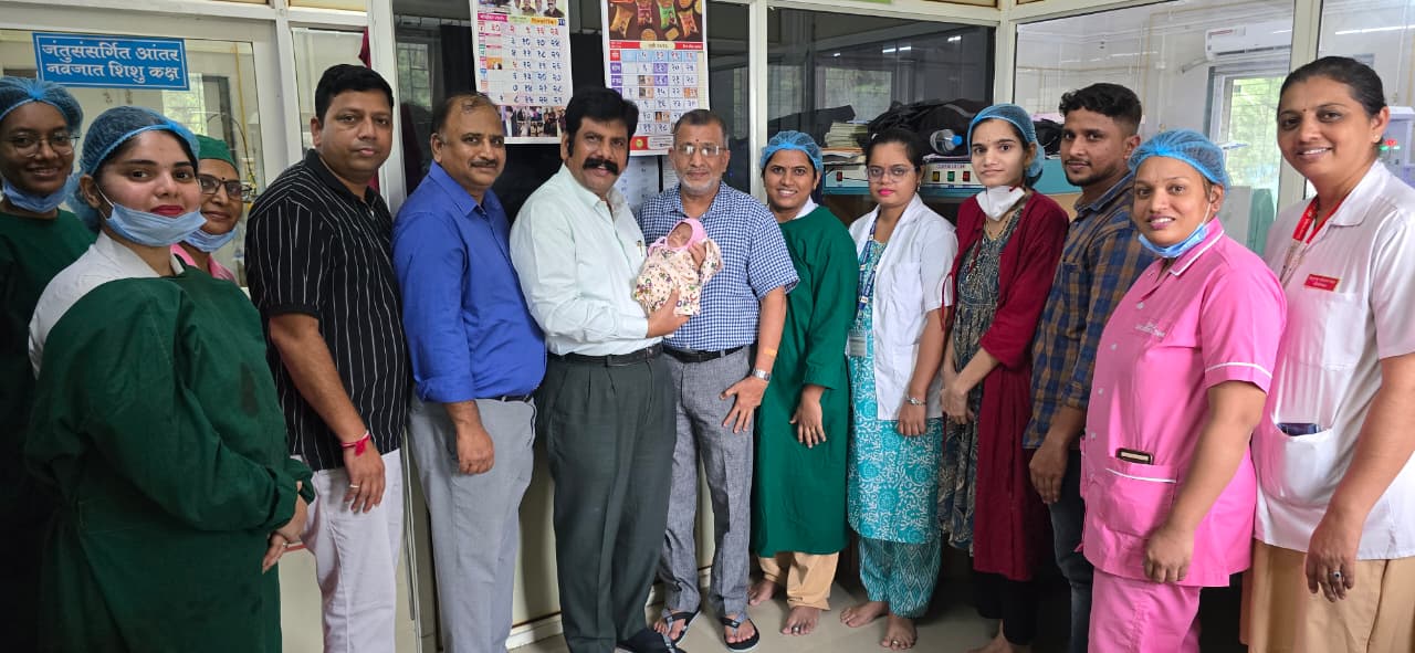 फक्त ७७० ग्रॅमच्या बाळासाठी देवदूत ठरले 'सिव्हिल'चे डॉक्टर