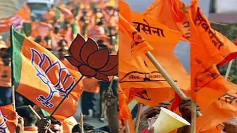निवडणुकीला भाजप-सेना; उदघाटनाला फक्त शिवसेना