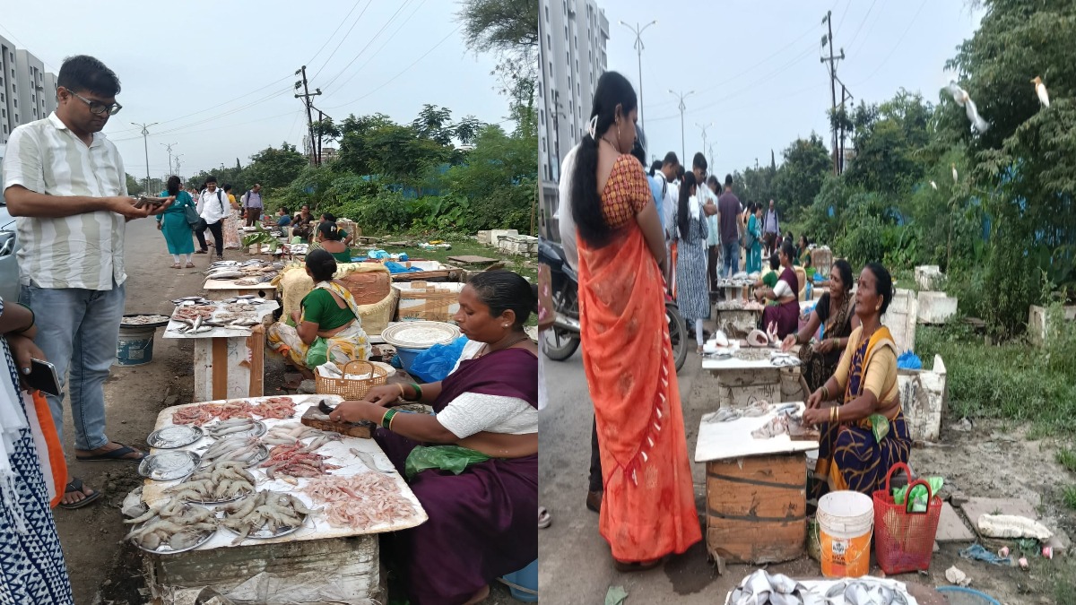 गटारीच्या मेजवानीसाठी माशांचा भाव वाढला