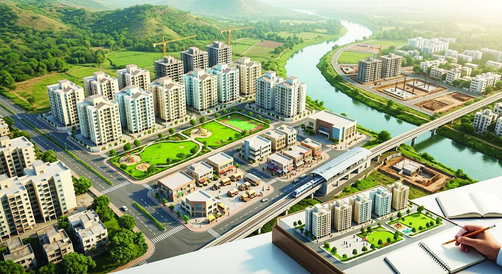 The Vitava–Kalwa–Dombivli Border