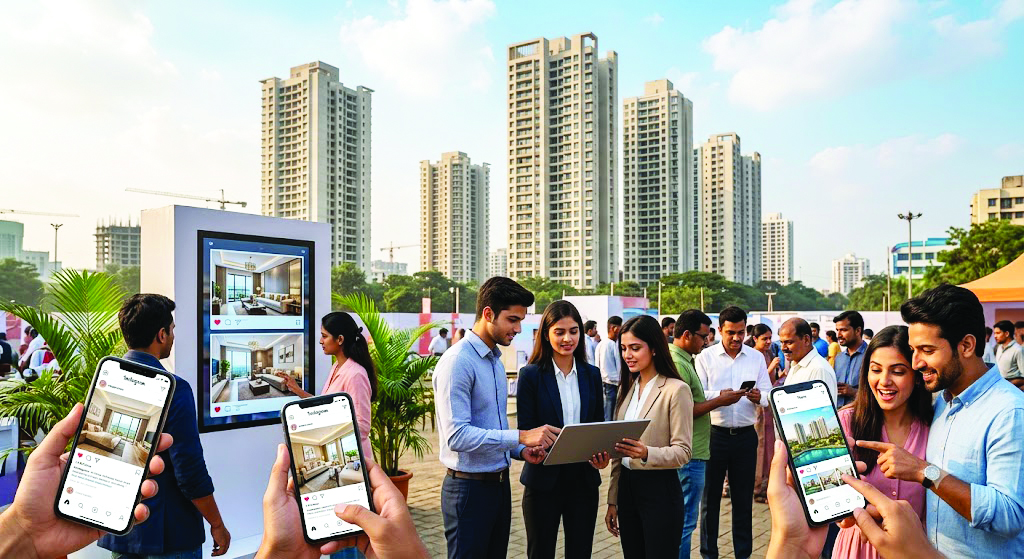 Is Instagram The Hottest Property Dealing Platform in Thane Real Estate?