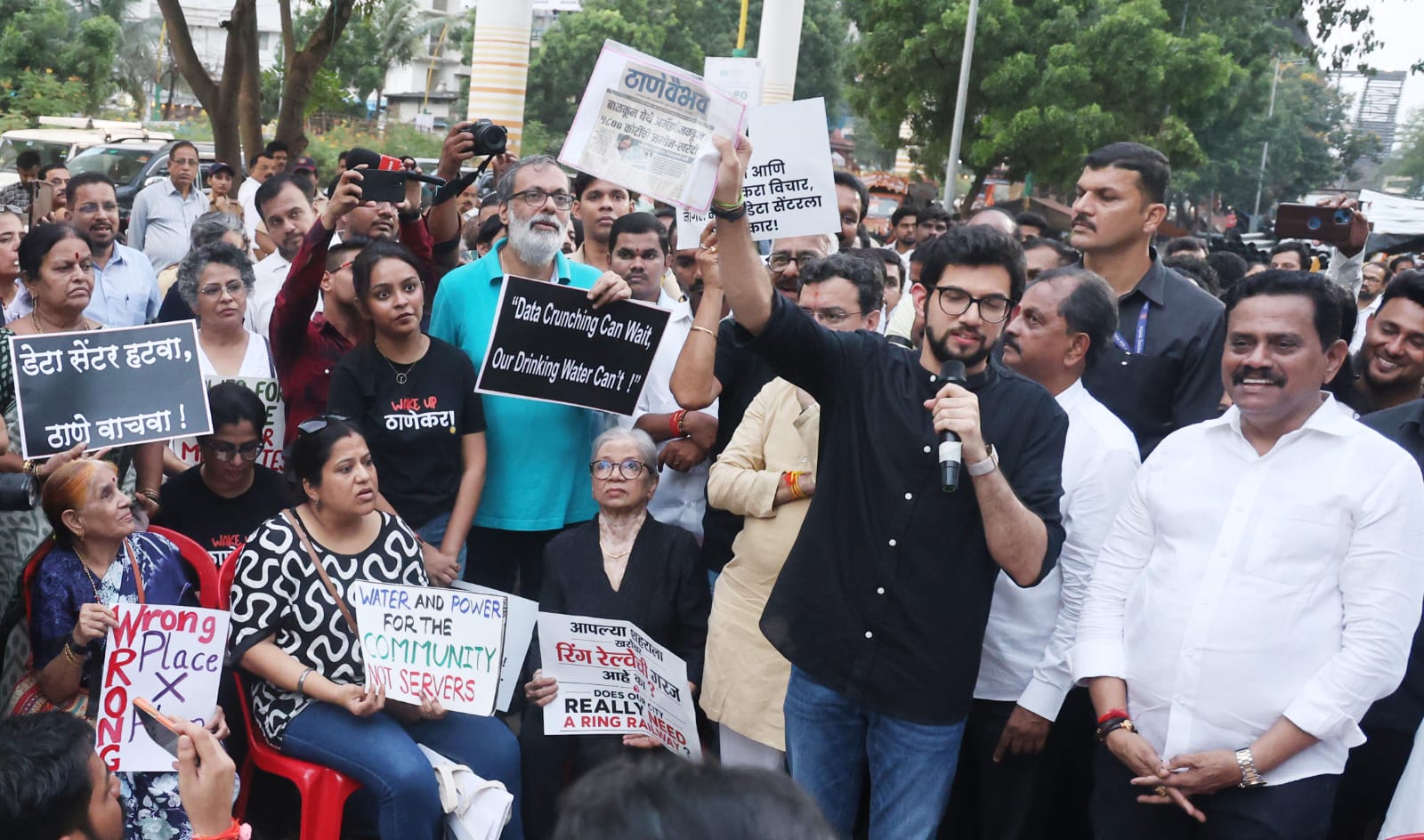सत्तेत आल्यावर ठाण्यातील ॲमेझॉन प्रकल्प हद्दपार करू