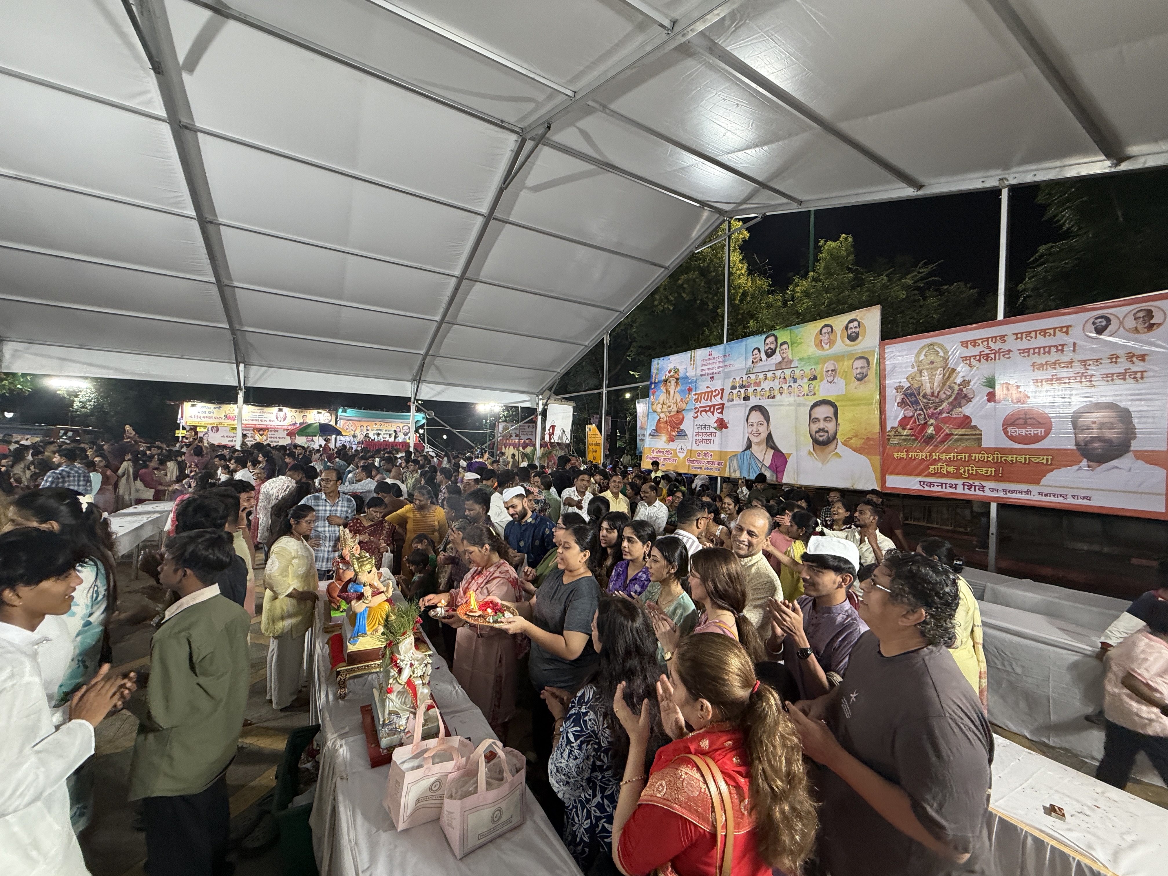 ठामपा क्षेत्रात १७ हजार गौरी-गणपती मूर्तींचे विसर्जन