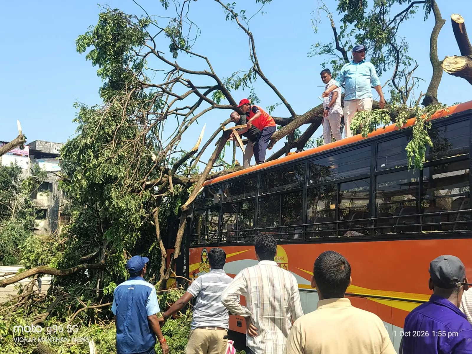 शहापूर तालुक्यात पावसाचा हाहाकार