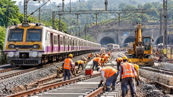 कसारा-आसनगाव दरम्यान १२ दिवसांचा मेगाब्लॉक