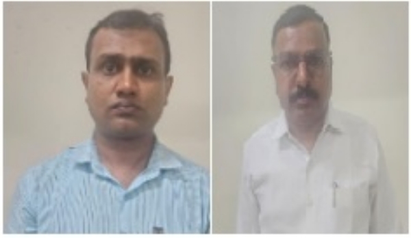 एपीएमसीत ४३ हजारांची लाच घेताना दोघे ताब्यात