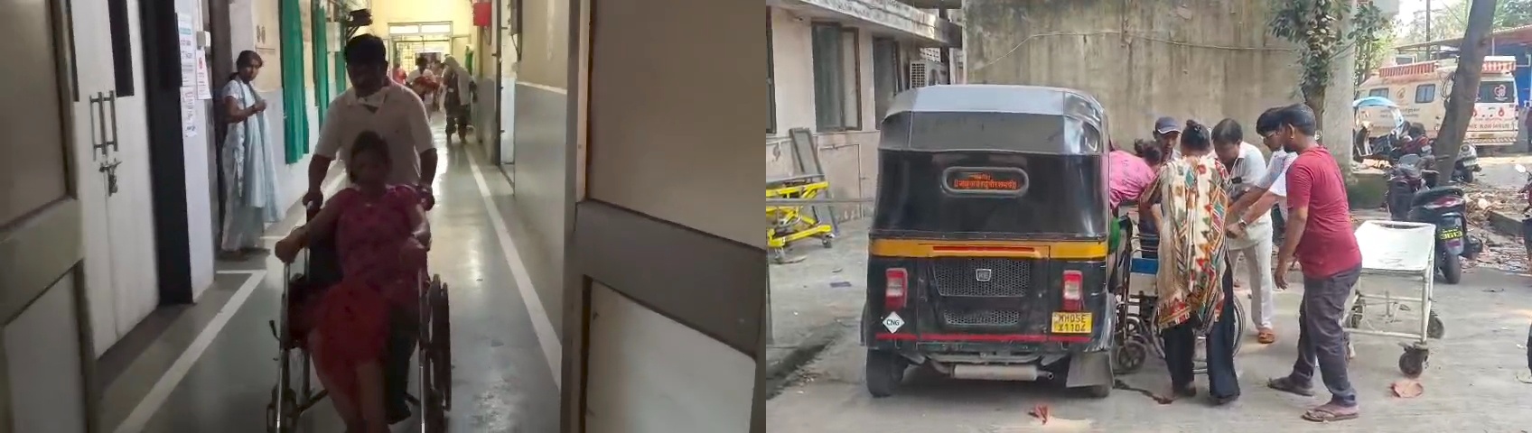वाहतूक कोंडीचा फटका; रिक्षातच महिलेची प्रसूती